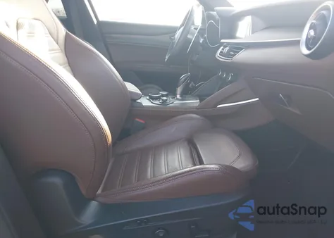 2018 Alfa Romeo Stelvio Ti Sport Awd from USA, damaged, VIN ZASFAKNN4J7B70238